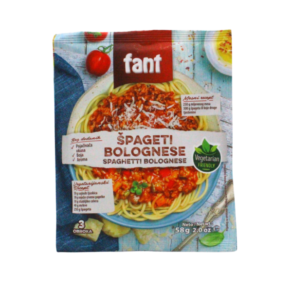 Fant špageti bologneze 58g