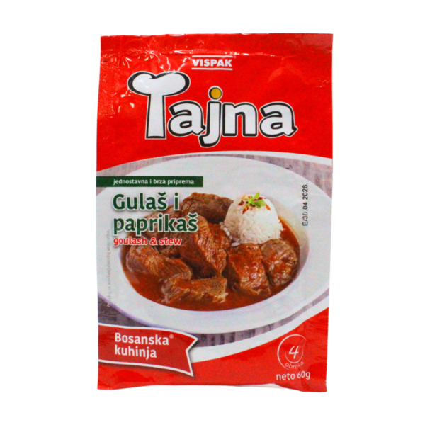 Tajna gulaš i paprikaš 60g