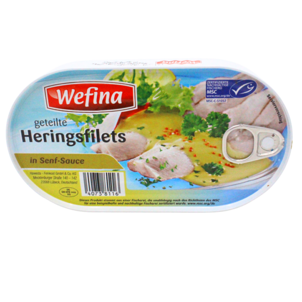 Wefina fileti haringe u senfu 200g