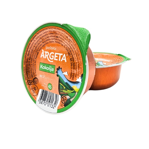 Pašteta kokošja 45g Argeta