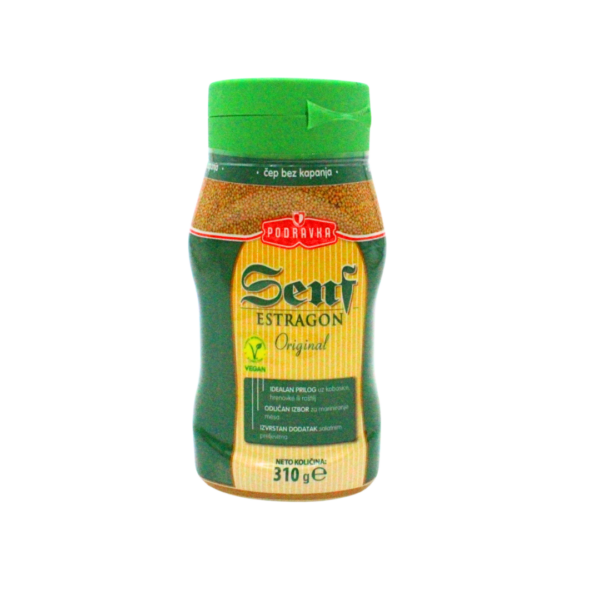 Senf estragon squeeze 310g Podravka