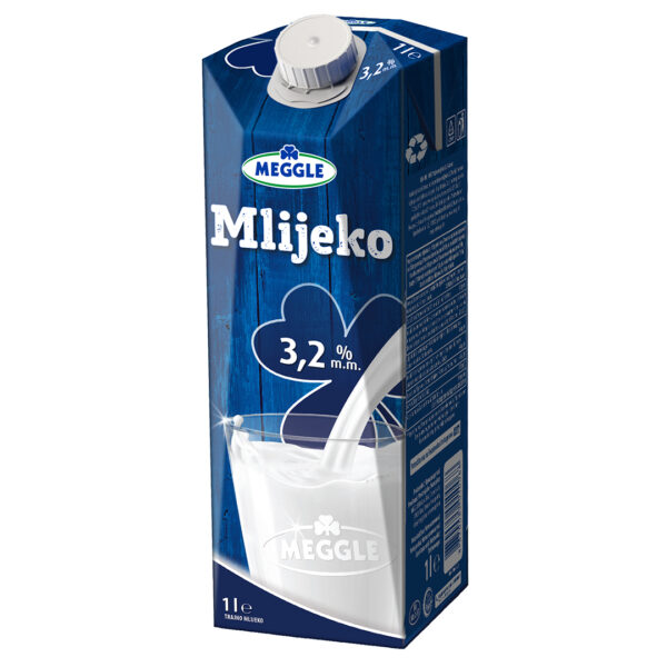 Mlijeko 3,2% mm Meggle 1l