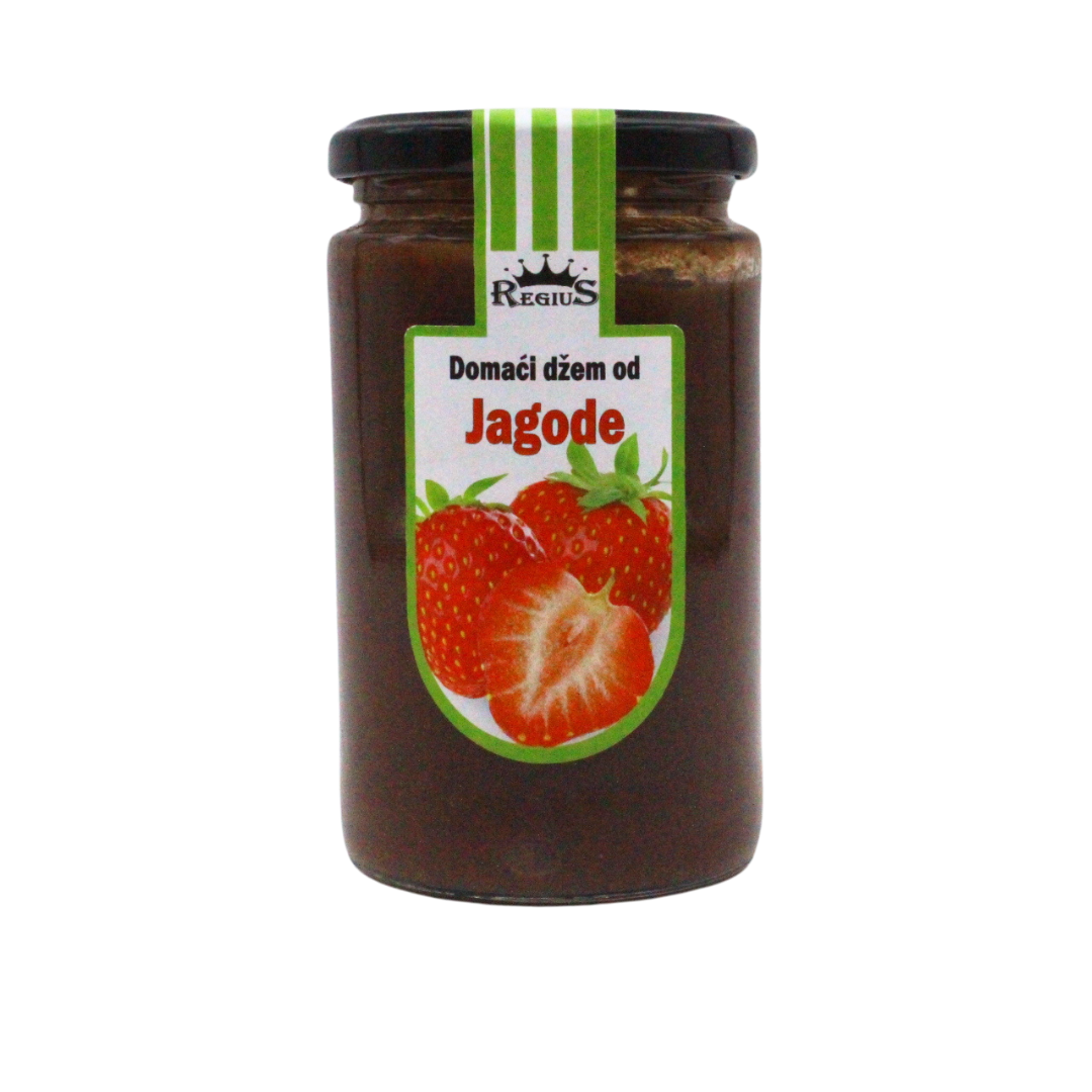 37 (2) Domaći džem od jagode 370g - Image 1