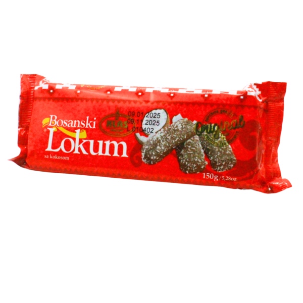 Bosanski Lokum kokos 150g Klas