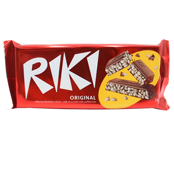 Čokolada Riki s rižom 75g