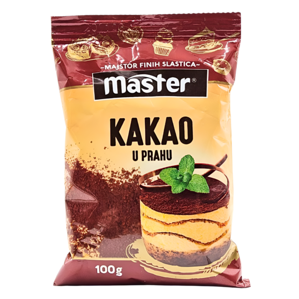 Kakao prah za kolače 100 g Master