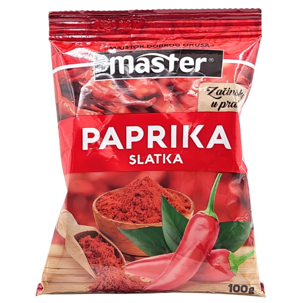 Paprika slatka dodatak jelima 100 g Master