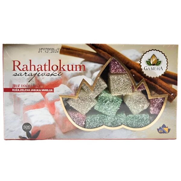 Rahatlokum voćni mix Gameha 500g